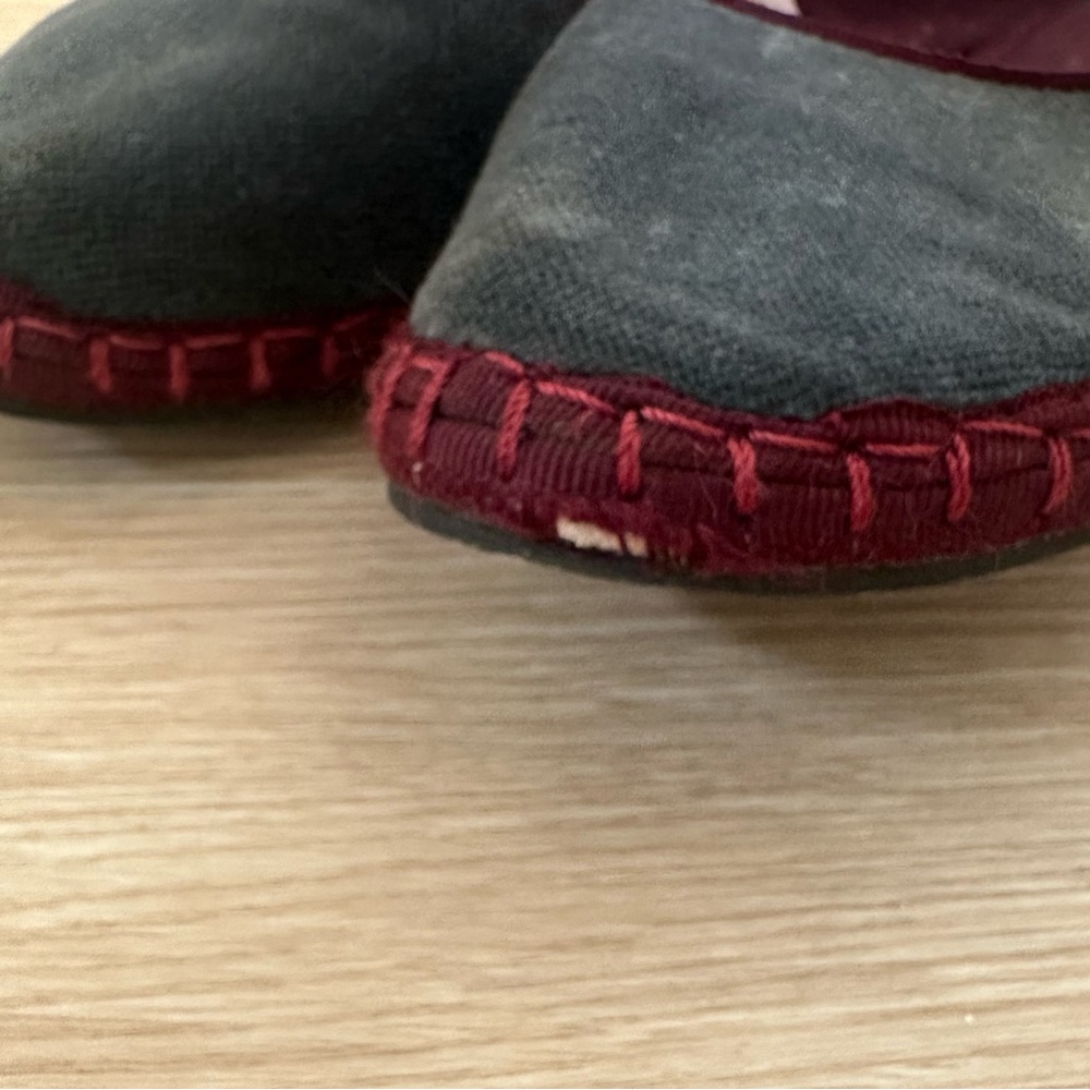 Flabelus velvet Mary Jane flats - Picture 4 of 5